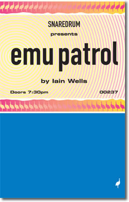 Emu Patrol by Iain Wells