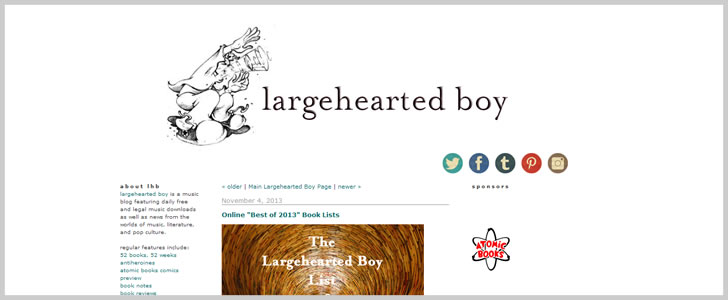 Largeheartedboy.com