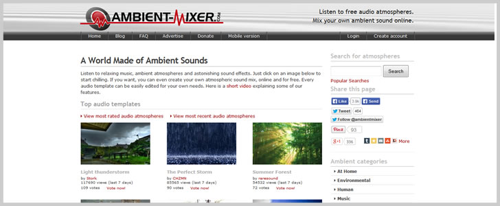 Ambient-mixer.com
