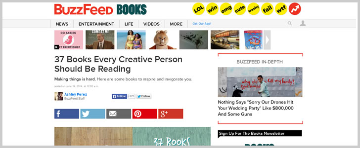 37 Books Every Creative Person Should Be Reading