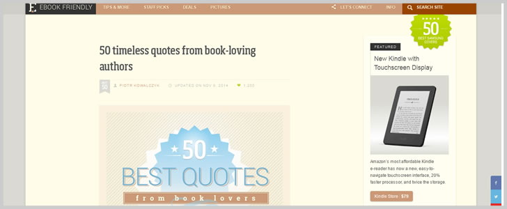 50 timeless quotes from book-loving authors 