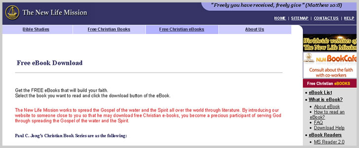 Free Christian Ebooks (65 Series)