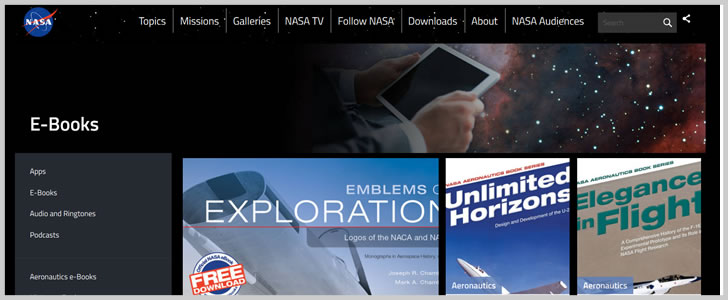 NASA Free Ebooks