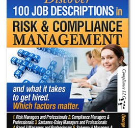 Discover 100 Job Descriptions in Risk and Compliance Management and what it takes to get hired. Which factors matter