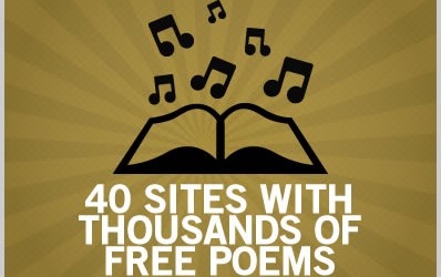 40 Sites With Thousands of Free Poems