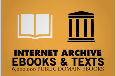6,000,000 Public Domain eBooks by The Internet Archive and Open Library