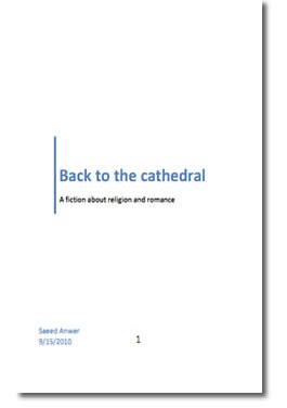 Back to the cathedral