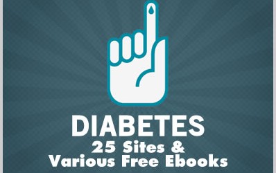 Diabetes: 25 Sites & Various Free Ebooks