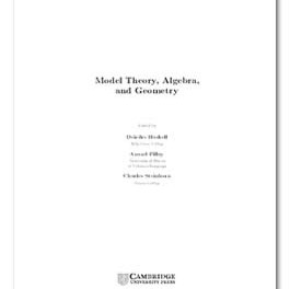 Model Theory, Algebra, and Geometry