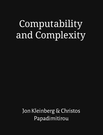 Click here to read / download Computability and Complexity