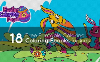 18 Free Printable Coloring Ebooks for Kids