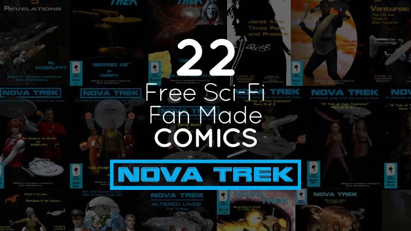 Novatrek: 22 Free Sci-Fi Fan Made Comic