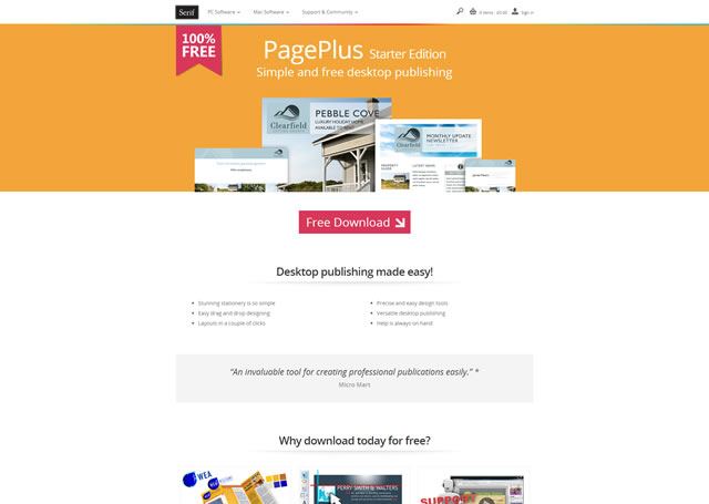 Visit the site - Page Plus