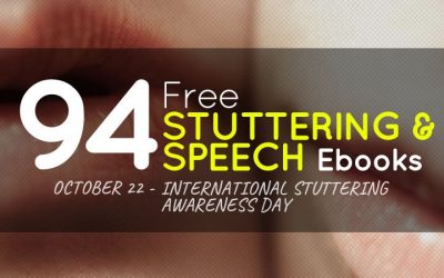 International Stuttering Awareness Day – 94 Free Stuttering & Speech Ebooks