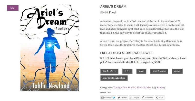 Ariel's Dream by Tahlia Newland
