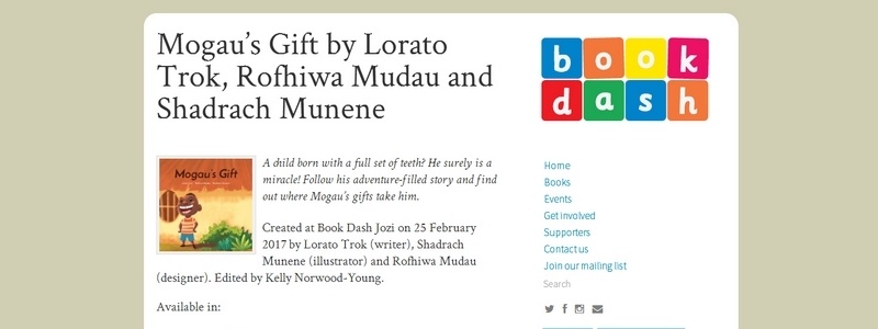 Mogau's Gift by Lorato Trok, Rofhiwa Mudau and Shadrach Munene 