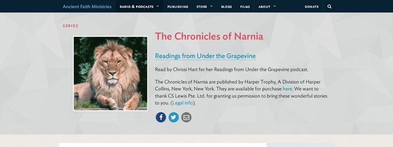 The Chronicles of Narnia (Audiobook) by C. S. Lewis 
