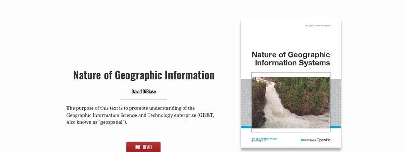 Nature of Geographic Information by David DiBiase 