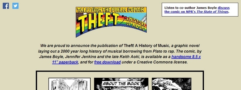 Theft! A History of Music by James Boyle, Jennifer Jenkins, Keith Aoki 