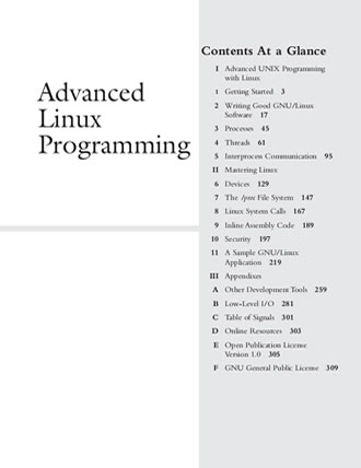 Advanced Linux Programming by Mark L. Mitchell, Alex Samuel, Jeffrey Oldham