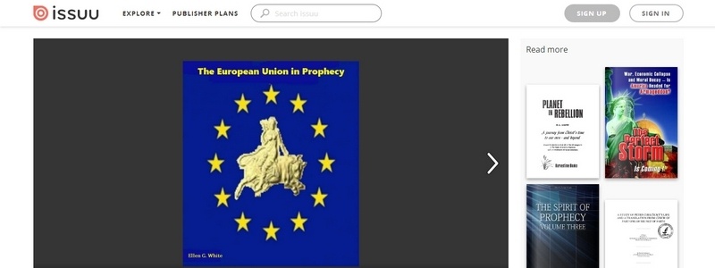 European Union in Prophecy by Ellen G. White