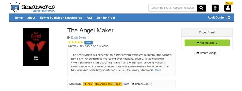 The Angel Maker by David Dwan
