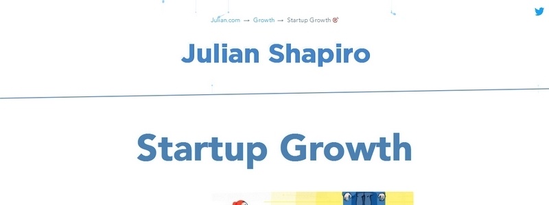 Startup Growth by Julian Shapiro