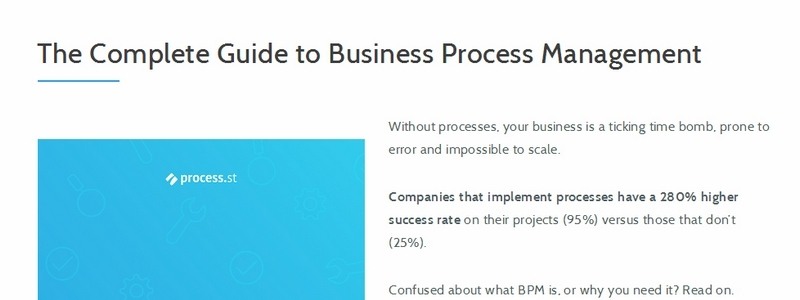 The Complete Guide to Business Process Management by Benjamin Brandall & Adam Henshall