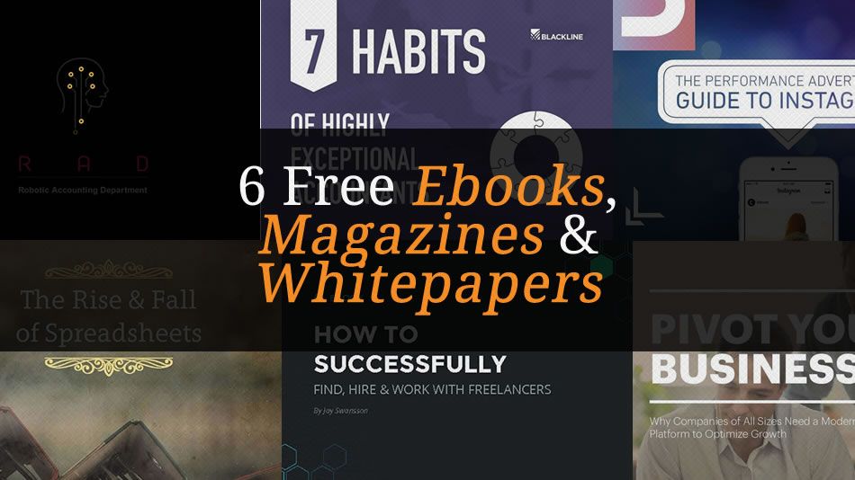 6 Free Accounting, Business & Social Media Ebooks, Magazines & Whitepapers