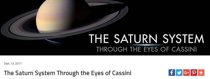 The Saturn System Through the Eyes of Cassini by Nasa