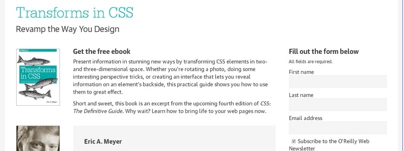 Transforms in CSS: Revamp the Way You Design by Eric A. Meyer