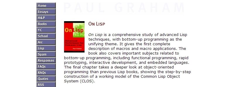 On Lisp by Paul Graham