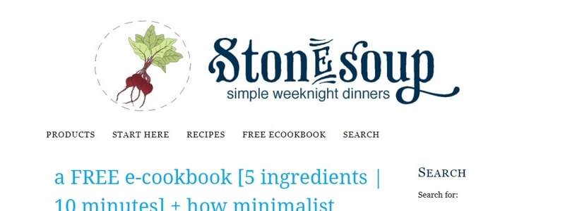Stone Soup: Minimalist Home Cooking by Jules Clancy 
