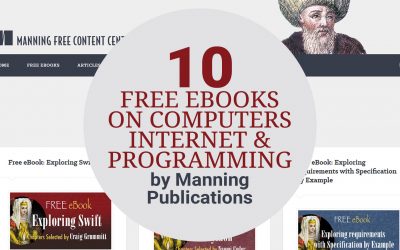 10 Free Ebooks on Computers, Internet and Programming by Manning Publications
