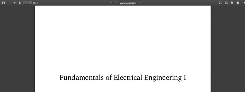 Fundamentals of Electrical Engineering I  by Don H. Johnson 