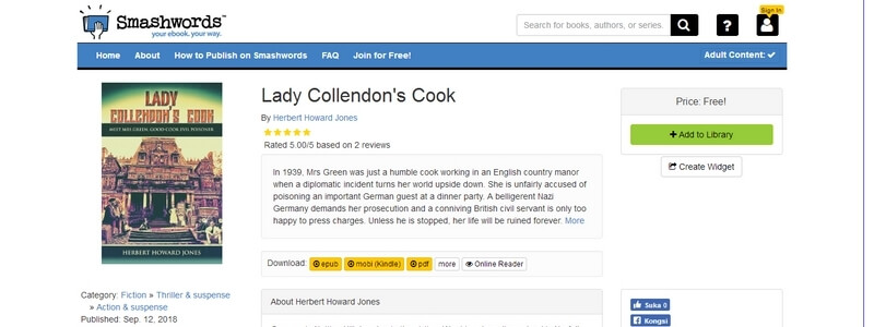 Lady Collendon's Cook by Herbert Howard Jones