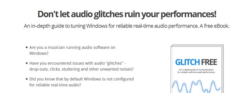 Glitch Free: Tuning Windows for Reliable Real-Time Audio Performance by Brad Robinson