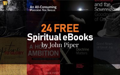 24 Free Spiritual eBooks by John Piper