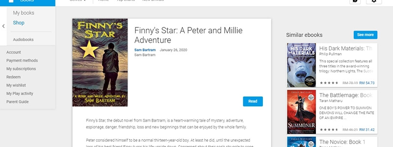 Finny's Star: A Peter and Millie Adventure