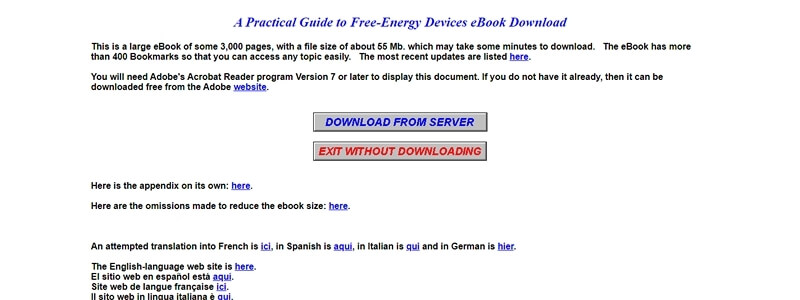 A Practical Guide to Free-Energy Devices