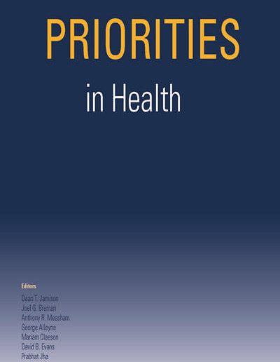 Priorities in Health by Dean T. Jamison and Joel G. Breman