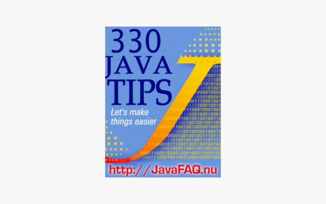 330 Java Tips